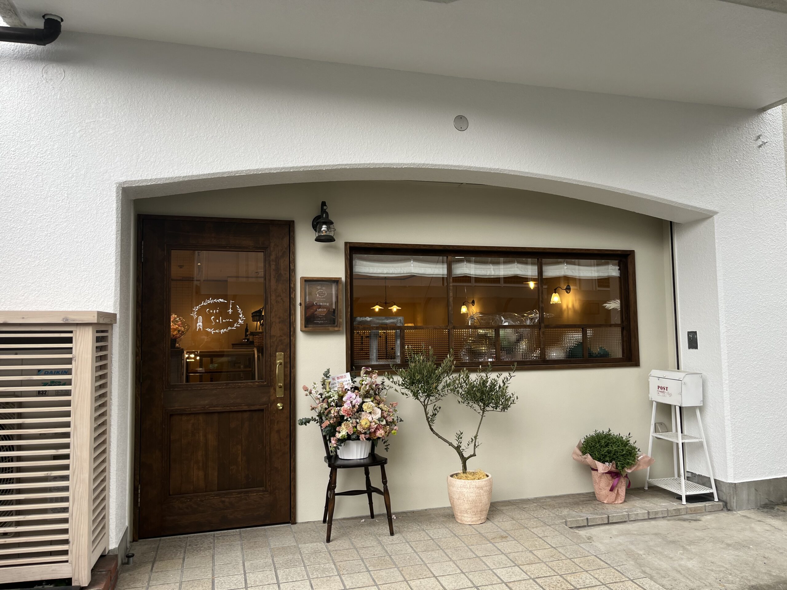 栄本町に4/1にオープンするCafé Solanaさんへ行ってきた／ヨーロッパの